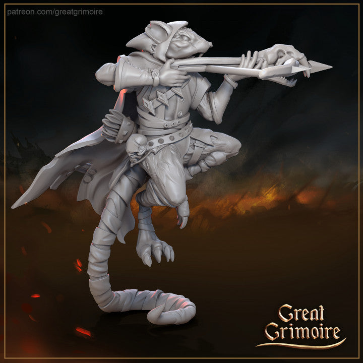 Ratfolk Soldier 01 by Great Grimoire