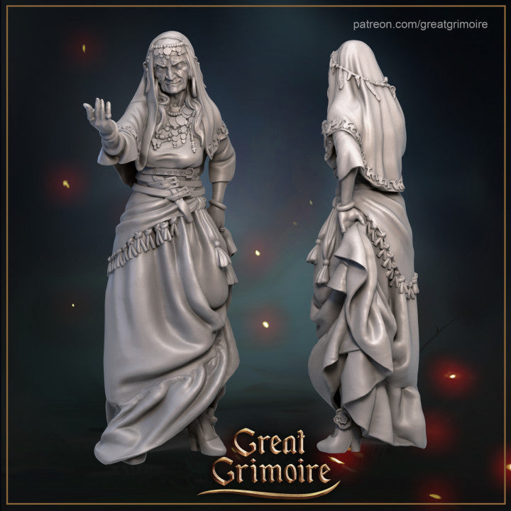 Fortune Teller Madame Astra 01 by Great Grimoire