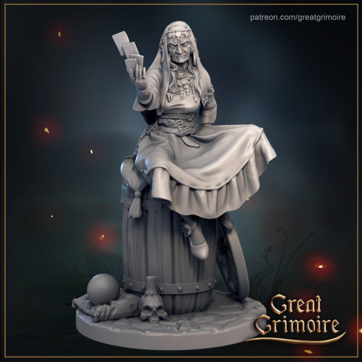 Fortune Teller Madame Astra 02 by Great Grimoire