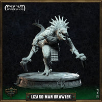 Lizardman Brawler by Arcanum Workshop