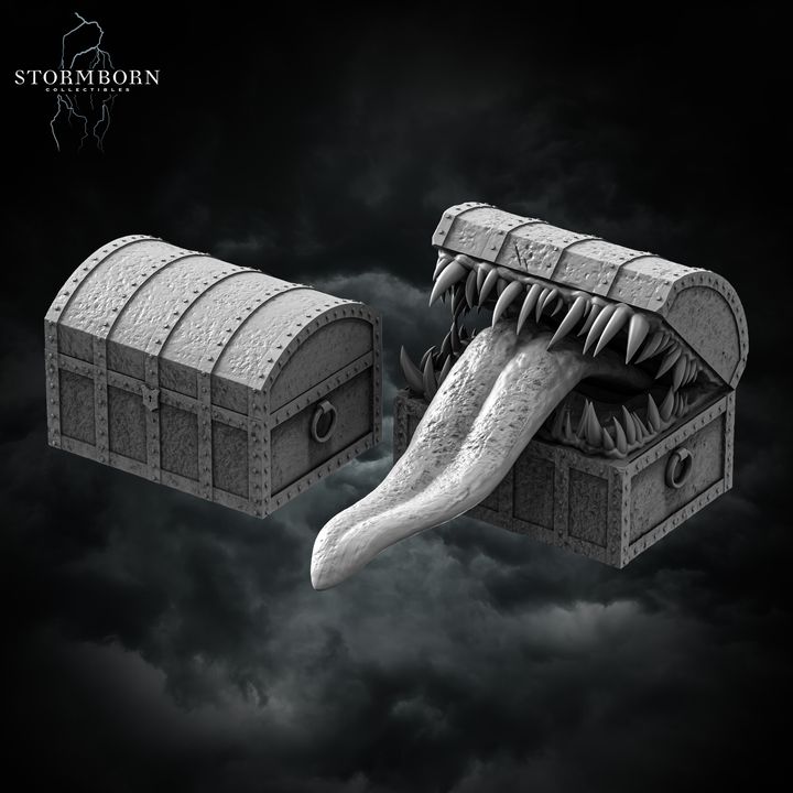Chest & Chest Mimic by Stormborn Collectibles