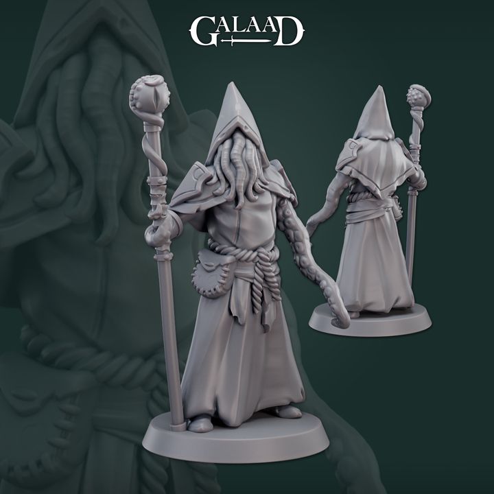 Illithid Cultist 01 by Galaad Miniatures