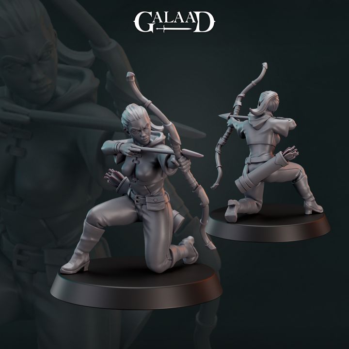 Female Ranger 03 by Galaad Miniatures