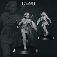 Female Adventurer 01 by Galaad Miniatures