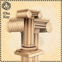 Small Ionic Column by Mia Kay M3DM