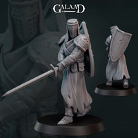 Templar Knight Bundle by Galaad Miniatures