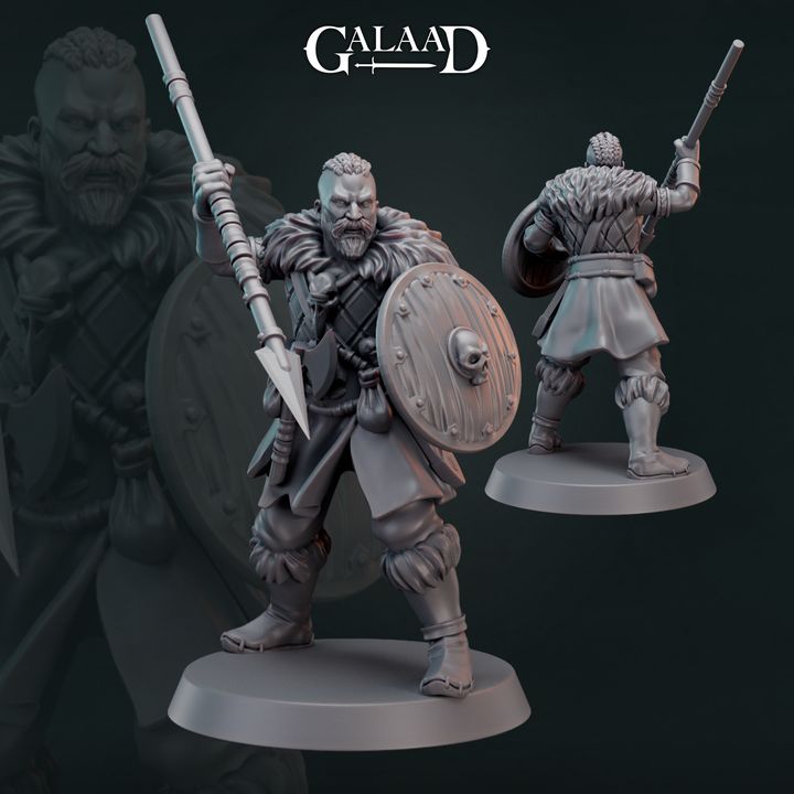 Male Norse Warrior 03 by Galaad Miniatures