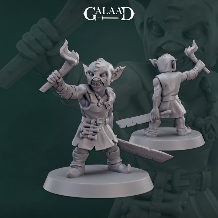 Goblin Raiding Party Bundle by Galaad Miniatures