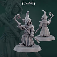 Male Goblin Wizard 01 by Galaad Miniatures