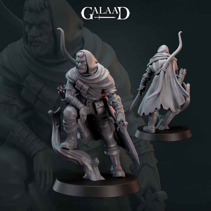 Male Ranger 01 by Galaad Miniatures