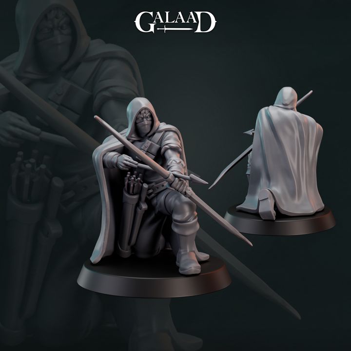 Male Ranger 02 by Galaad Miniatures