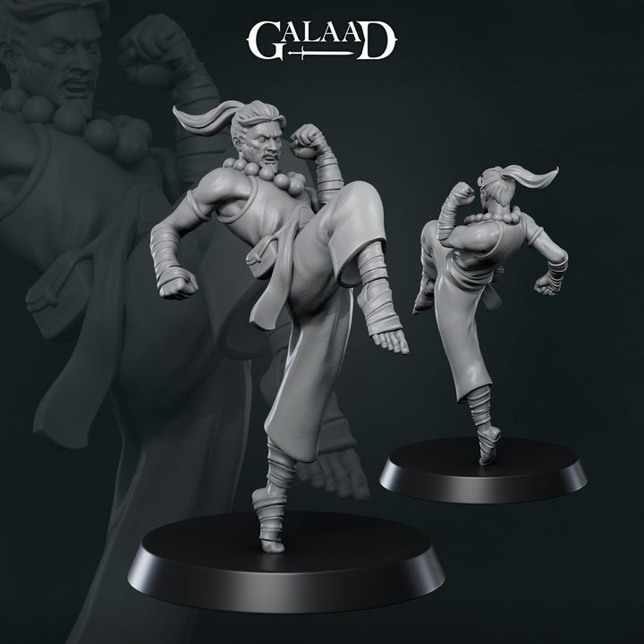 Male Monk 01 by Galaad Miniatures