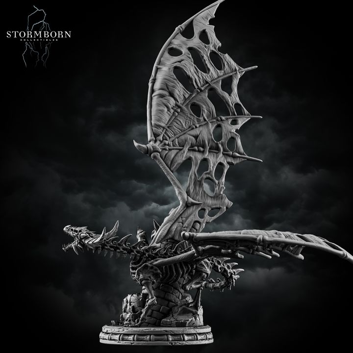 Skeletal Dragon by Stormborn Collectibles