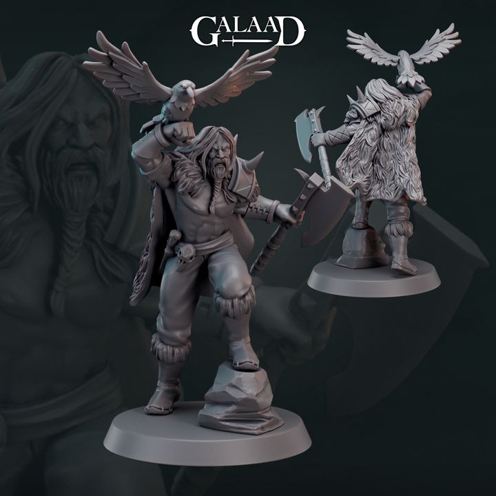 Norse Warchief 01 by Galaad Miniatures