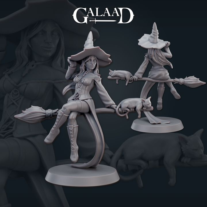 Witch 04 by Galaad Miniatures