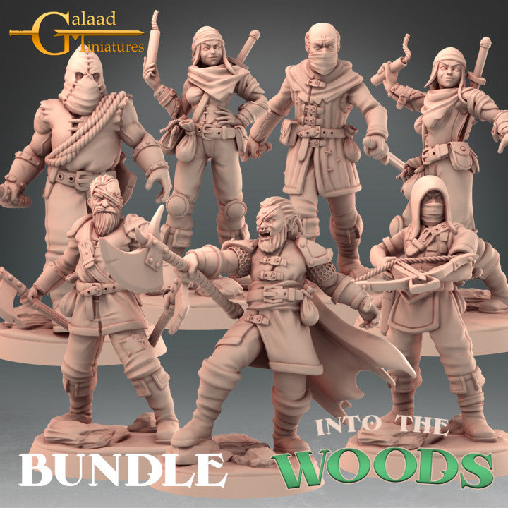 Bandit Thug Bundle by Galaad Miniatures
