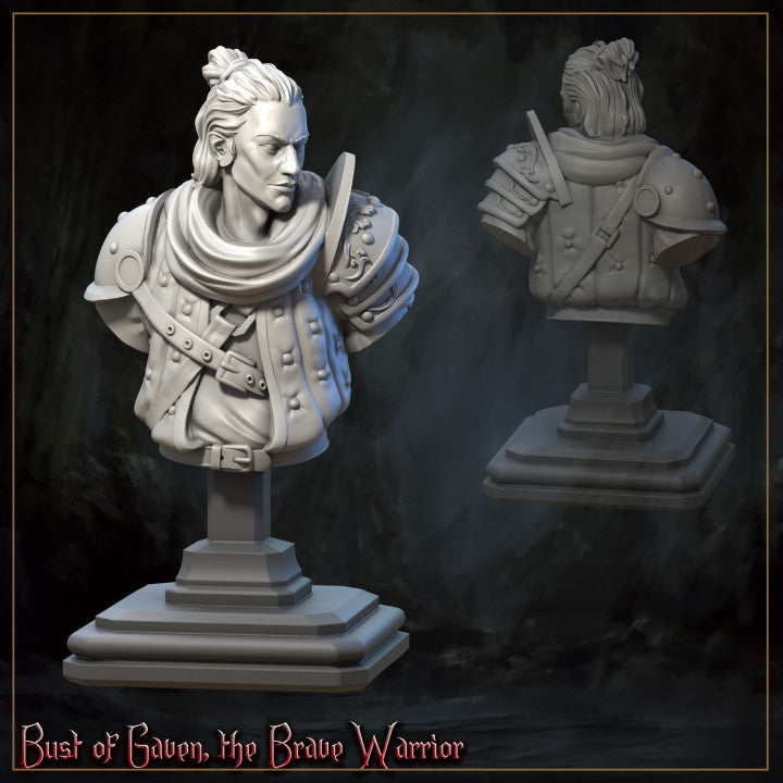Gaven Bust  by Great Grimoire
