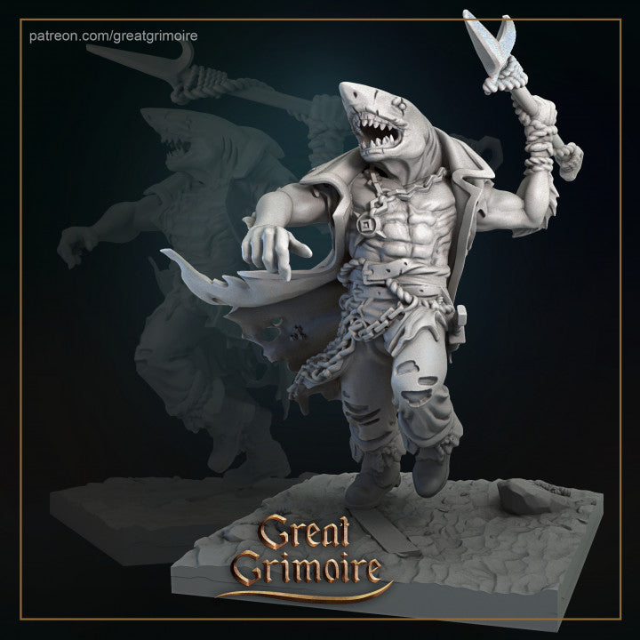 Wereshark Captain by Great Grimoire