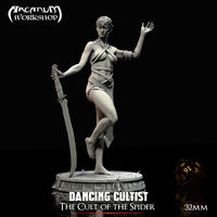 Dancing Drow Cultist by Arcanum Workshop