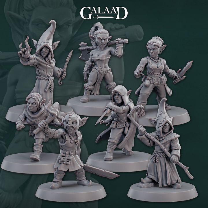 Goblin Raiding Party Bundle by Galaad Miniatures