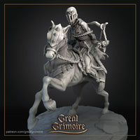 Famine Horseman of the Apocalpyse by Great Grimoire