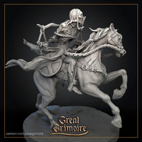 Famine Horseman of the Apocalpyse by Great Grimoire