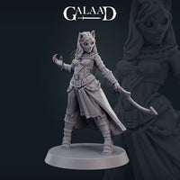 Female in Cat Mask 01 by Galaad Miniatures