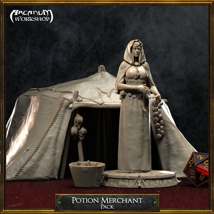 Potion Merchant Pack by Arcanum Workshop