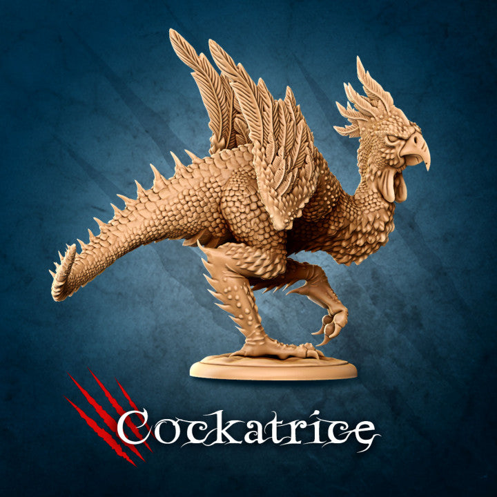 Cockatrice 1 by La Louve 3D