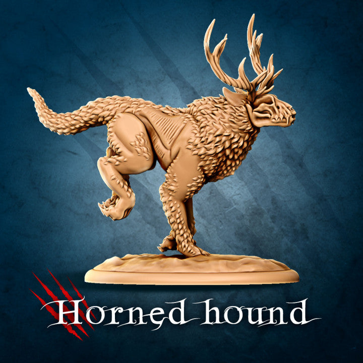 Horned Hound 1 by La Louve 3D