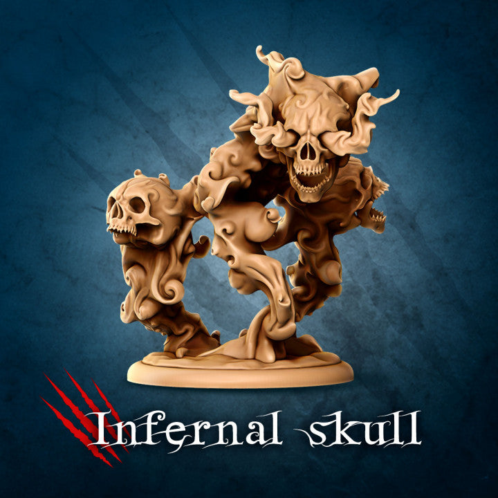 Flameskulls by La Louve 3D