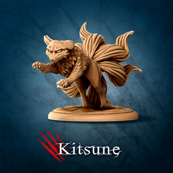 Kitsune 1 by La Louve 3D