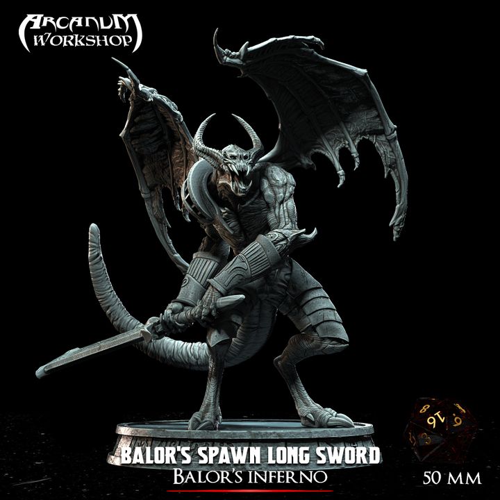 Balor Spawn w/Heavy Sword by Arcanum Workshop