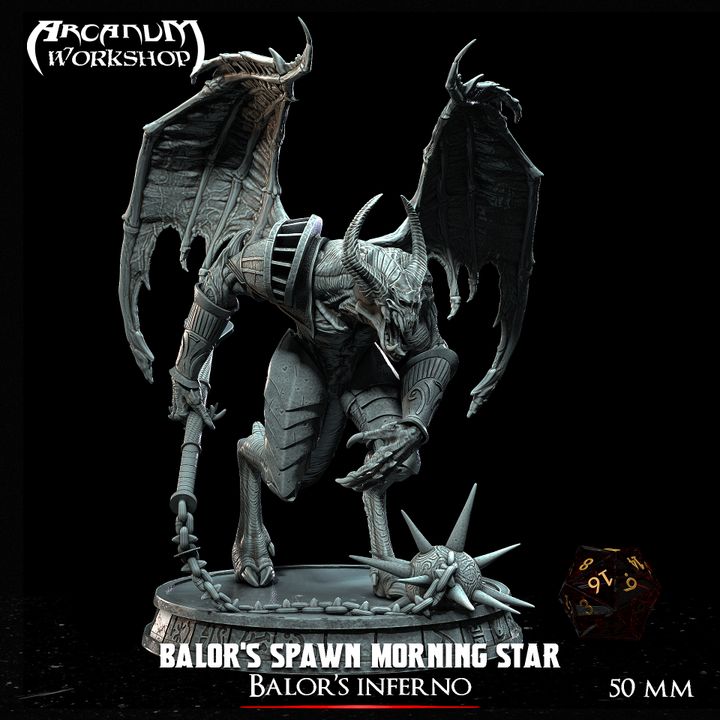 Balor Spawn w/Morning Star by Arcanum Workshop