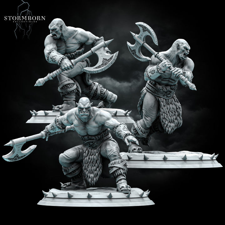 Orc Warriors by Stormborn Collectibles