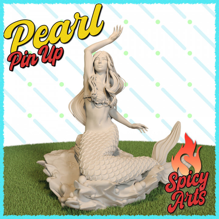 Pearl Mermaid by Spicy Arts