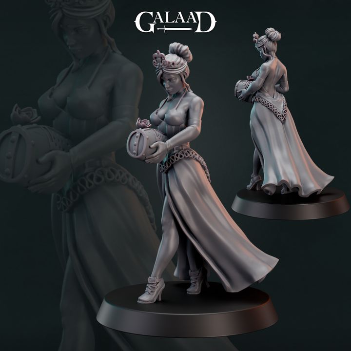 Princess 01 by Galaad Miniatures