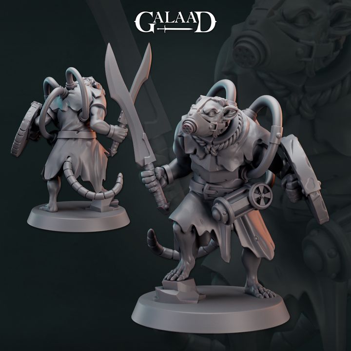 Toxic Ratfolk Bundle by Galaad Miniatures