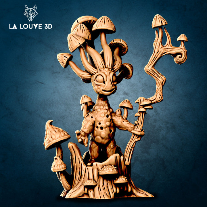 Druid Mushroom by La Louve 3D