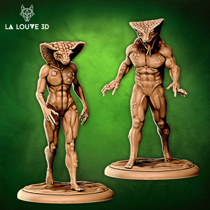 Yuan-Ti by La Louve 3D