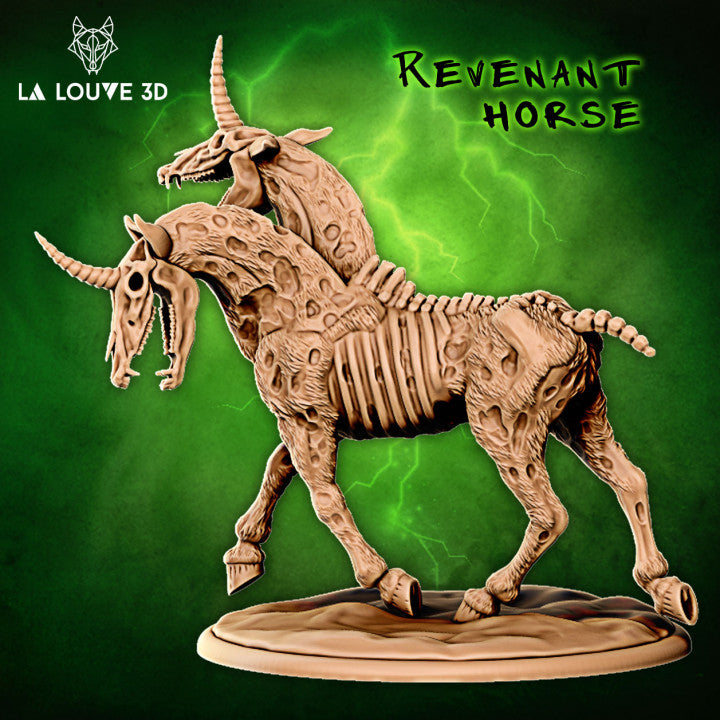 Revenant Horse by La Louve 3D