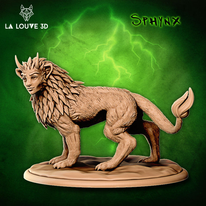Sphynx by La Louve 3D