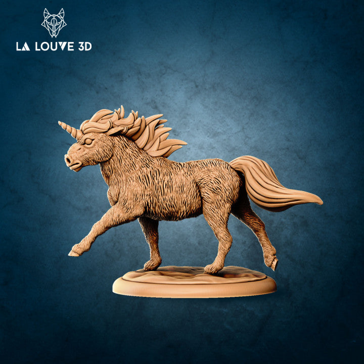 Shetland Unicorn by La Louve 3D