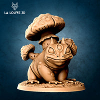 Mushroom Toad by La Louve 3D