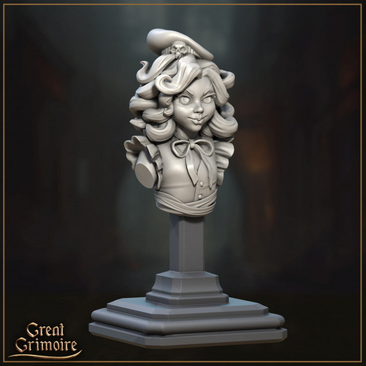Bakery Girl Bust  by Great Grimoire