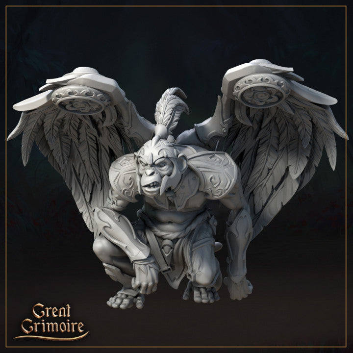 Flying Monkey 01 by Great Grimoire