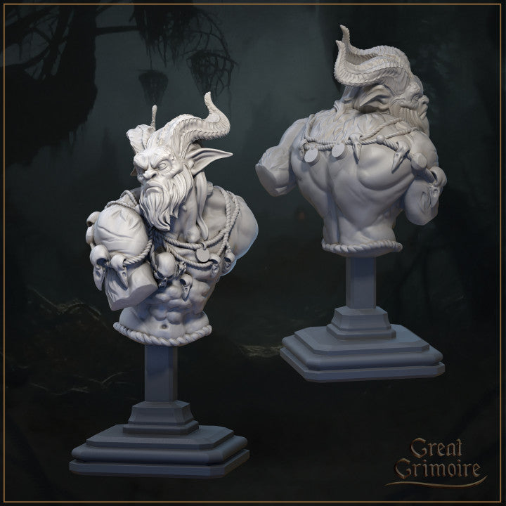 Satyr Bust  by Great Grimoire