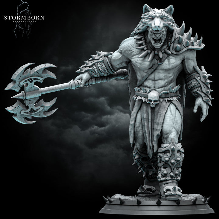 Orc Barbarian Ushnar the Ruthless by Stormborn Collectibles
