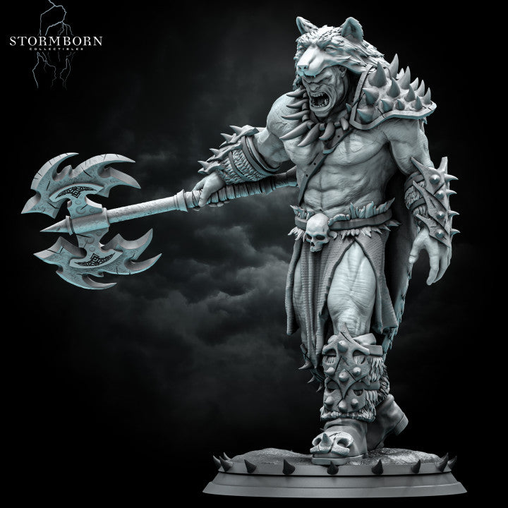 Orc Barbarian Ushnar the Ruthless by Stormborn Collectibles