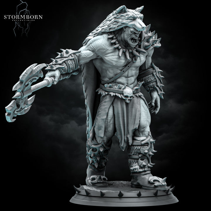 Orc Barbarian Ushnar the Ruthless by Stormborn Collectibles